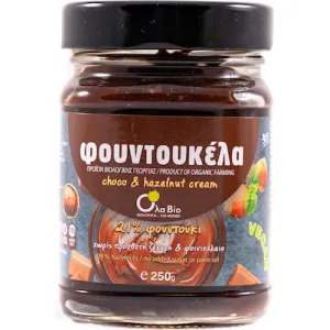 Βιολογική Πραλίνα Φουντουκέλα 250gr Όλα Bio