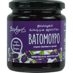 Άλειμμα Φρούτου Βατόμουρο Χωρίς Ζάχαρη 320g Βιοαγρός
