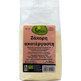 Λευκή Ζάχαρη Ακατέργαστη Χρυσή 500gr Όλα Bio
