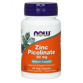 Now Foods Zinc Picolinate 50mg 60 κάψουλες