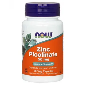 Now Foods Zinc Picolinate 50mg 60 κάψουλες
