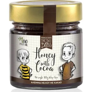 Μέλι Με Κακάο Χωρίς Γλουτένη και Ζάχαρη 300g The Bee Bros