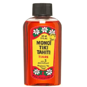 Monoi Tiki Tahiti Oil Tiare Λάδι Αντηλιακό Προσώπου  Σώματος SPF3 60ml
