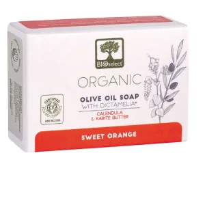 Βιολογικό Σαπούνι Ελαιόλαδου Sweet Orange 98g Bioselect
