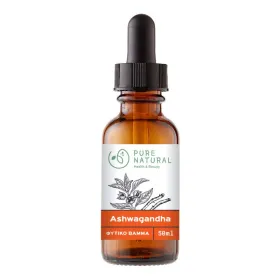 Βάμμα Ασβαγκάντα Φυτικό 50ml Ashwagandha Pure-natural