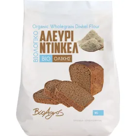 Βιολογικό Αλεύρι Ντίνκελ Ολικής Αλέσεως 1000gr Βιοαγρός