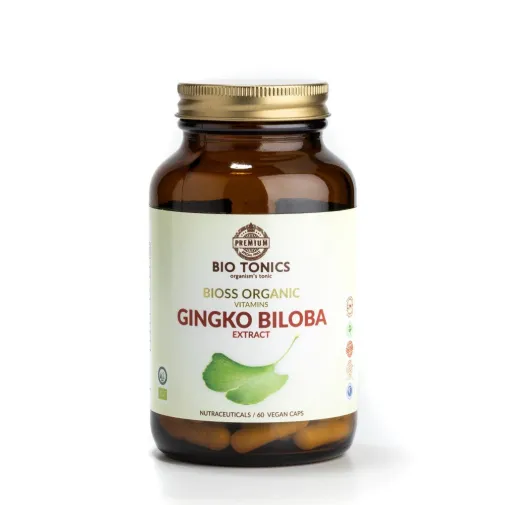 BioTonics Ginkgo Biloba 120mg 60 φυτικές κάψουλες