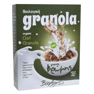 Βιολογική Γκρανόλα Μούσλι  350gr  Βιοαγρός Organic Oat Granola