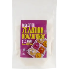 Ζελατίνη με Κολλαγόνο σε Σκόνη 80gr Βιο Αγρός