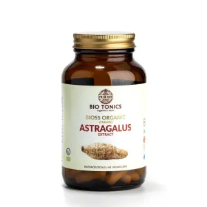 Bio Tonics Βιολογικό Εκχύλισμα Astragalus 400mg 60 κάψουλες 