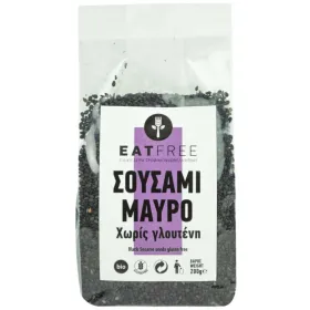 Βιολογικό Σουσάμι Μαύρο Χωρίς Γλουτένη 200gr Eat Free
