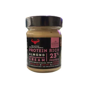Αμυγδαλοβούτυρο  Mε Πρωτεΐνη 23%  320gr Sisinni Protein Creams