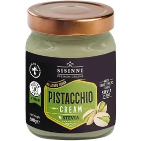 Κρέμα Κελυφωτού Φυστικιού Premium Creams 380gr Sisinni