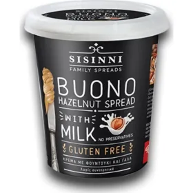 Πραλίνα Φουντουκιού Buono Mε Γάλα 400gr Sisinni Family RitoFood
