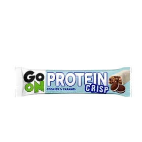 Go On Nutrition Protein Crisp Μπάρα Πρωτεΐνης με Γεύση Cookies Caramel 50gr