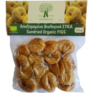 Αποξηραμένα Βιολογικά Σύκα Καλαμών 250g Nikopoulos Estate