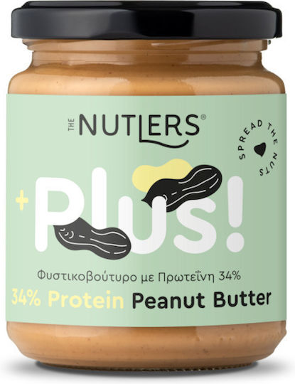 The Nutlers Φυστικοβούτυρο Απαλό Με Έξτρα Πρωτεΐνη 34% 250gr
