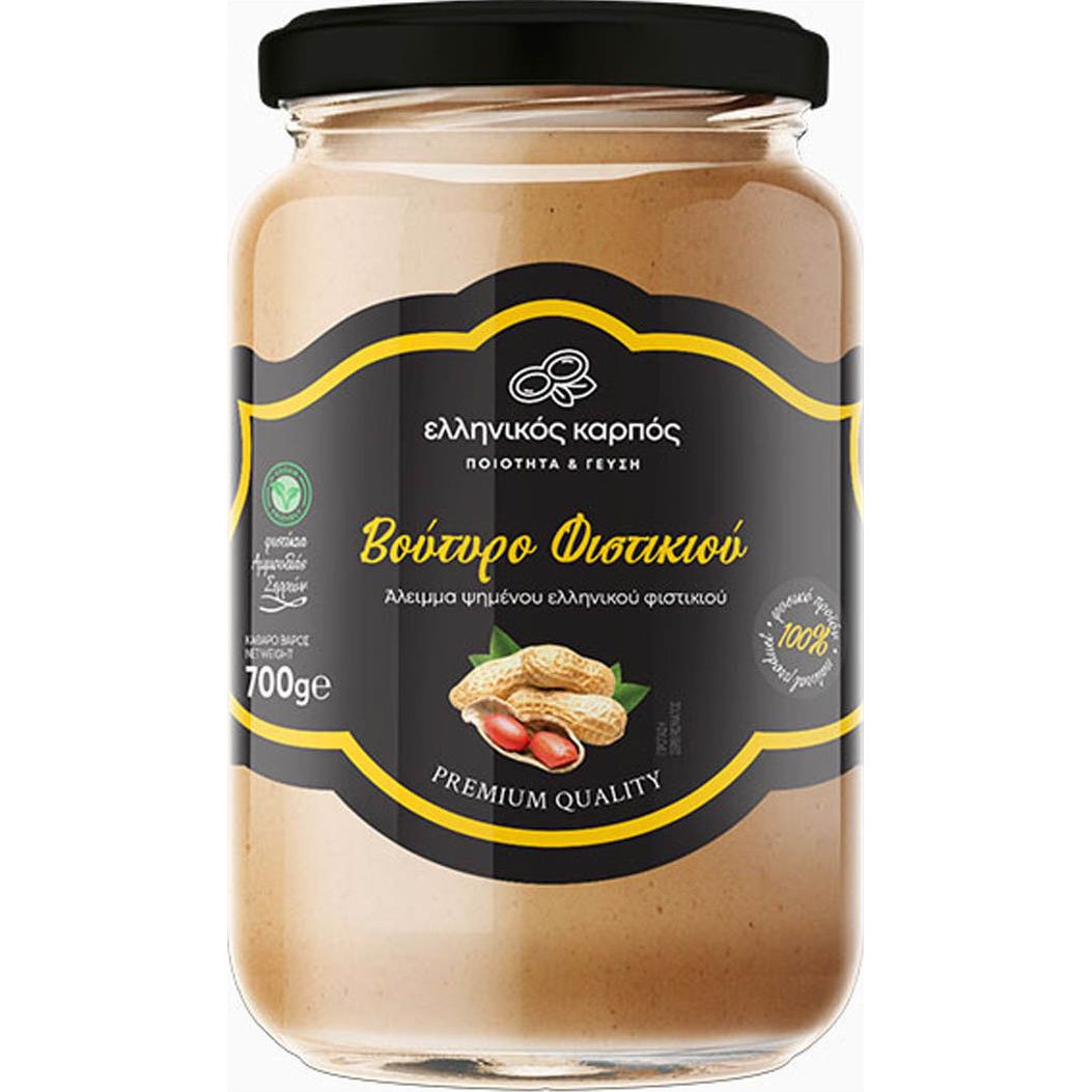 Φυστικοβούτυρο Απαλό Σερρών 700gr Ελληνικός Καρπός