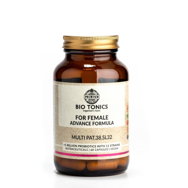 For Female Advance Formula Πολυβιταμίνη Για Ενέργεια Και Ανοσοποιητικό 60caps Bio Tonics
