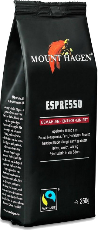 Mount Hagen Καφές Espresso Decaffeine 250gr