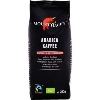 Mount Hagen Βιολογικός  Καφές Φίλτρου Decaffeine Arabica 250gr