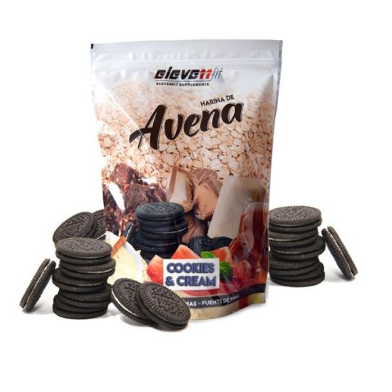 Eleven Fit Μούσλι Βρώμης Cookies & Cream 1000gr